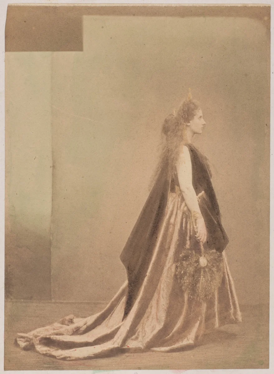 Reine d'Etrurie (colorieè) by Pierre-Louis Pierson, photograph, 1860-1869
