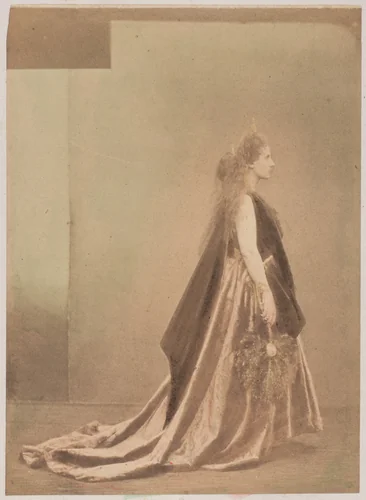 Reine d'Etrurie (colorieè) by Pierre-Louis Pierson, photograph, 1860-1869