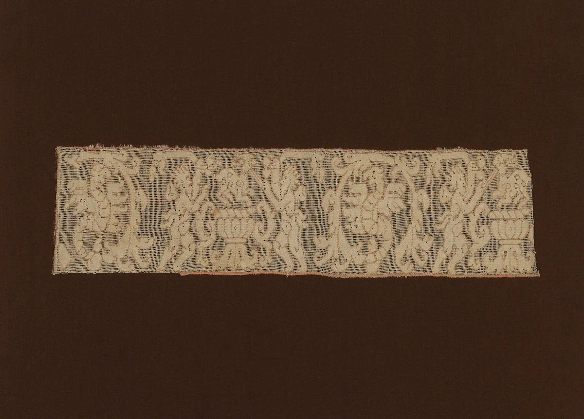 Insertion (From a Cover) by Italy, textile, 1575-1625