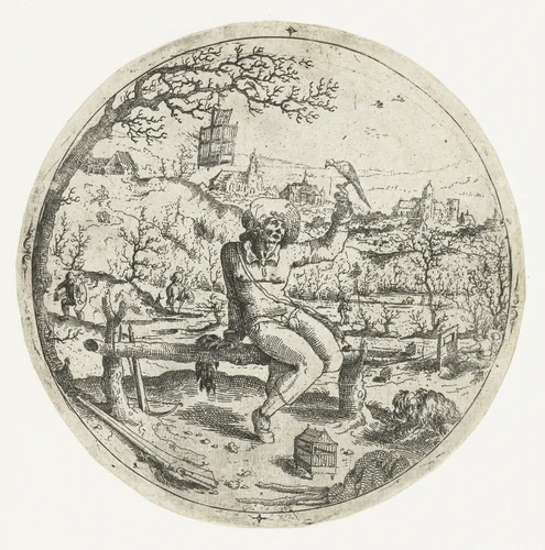 Lucht by Jacob Savery, print, 1584-1603