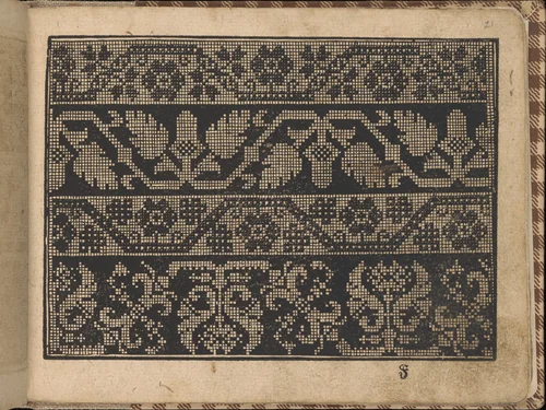 New Künstlichs Modelbuch (Page 21 recto) by Bernhard Jobin, book, 1600