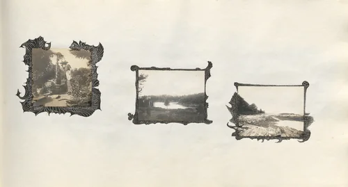 Untitled (page from album titled "July 1913") by Charles Norman Sladen, photograph, 1913