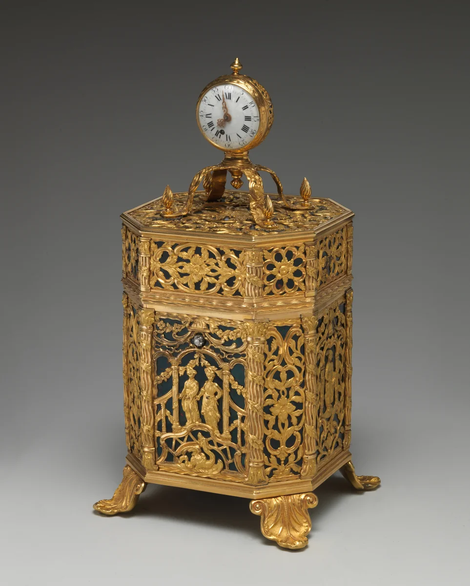 Nécessaire by John Best, metalwork, 1730-1765
