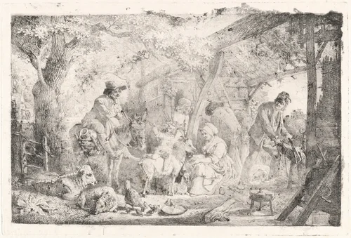 The Little Cavalier (Le Petit Cavalier) by Jean Louis de Marne, print, 1772-1829