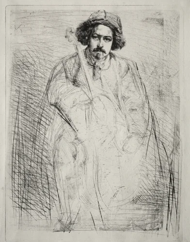 Becquet by James McNeill Whistler, print, 1871