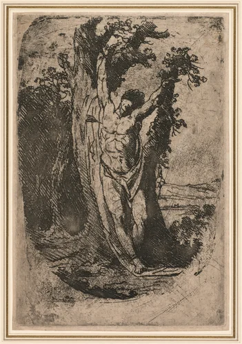 Saint Sebastian by James Barry, print, 1771-1781