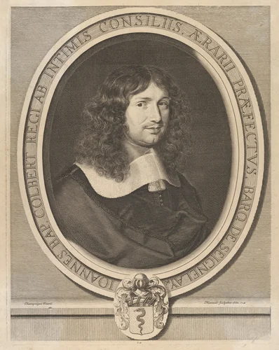 Jean-Baptiste Colbert by Robert Nanteuil, print, 1661-1671