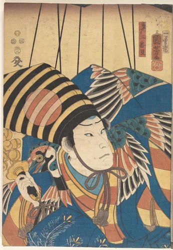 Ghosts and Battle Scenes by Utagawa Kunisada (歌川国貞), print, 1800-1865