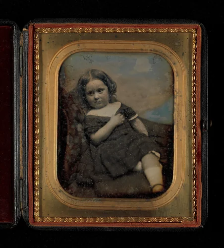 [Augusta Hawes at Four Years Old] by Southworth and Hawes, photograph, 1850-1859