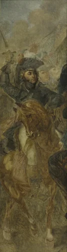 General Jean-Baptiste Kléber (Sketch for "The Battle of the Pyramids") by Antoine-Jean Gros, painting, 1830-1840