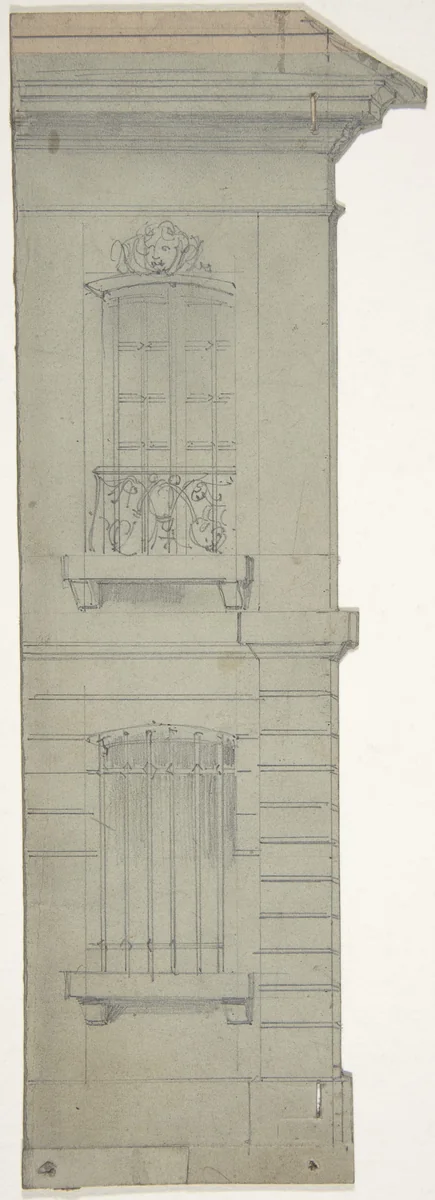 Design for a Stage Set at the Opéra, Paris by Eugène Cicéri, drawing, 1830-1890