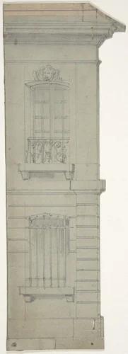 Design for a Stage Set at the Opéra, Paris by Eugène Cicéri, drawing, 1830-1890