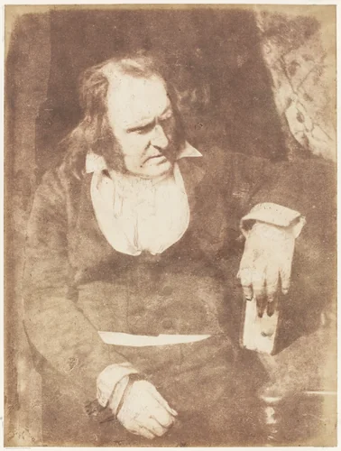 Prof. John Wilson by Hill and Adamson, photograph, 1843-1847