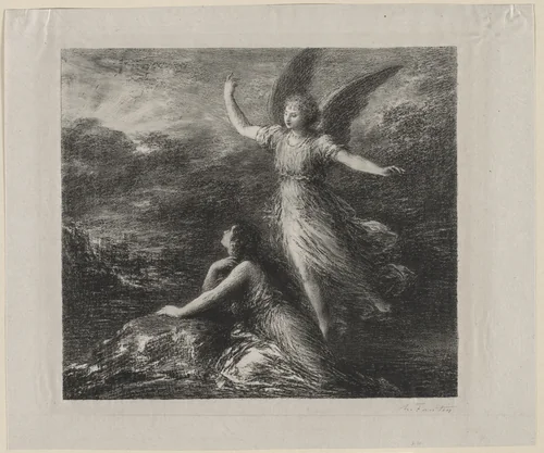 Le Paradis et la Peri by Henri Fantin-Latour, print, 1884