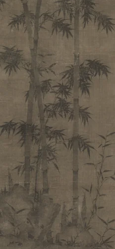 Bamboo in Four Seasons: Autumn by Unknown, painting, 1279-1368