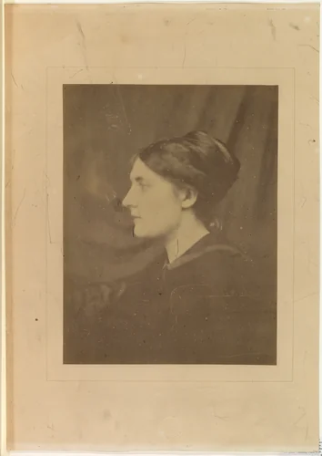 [Unidentified Woman in Profile] by Julia Margaret Cameron, photograph, 1866-1868