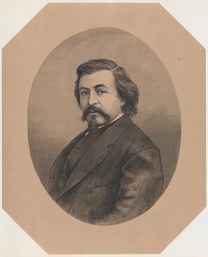 Portrait of Thomas Nast by Thomas Nast, print, 1870-1880