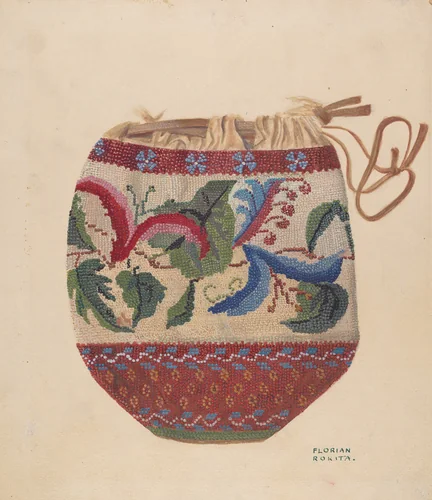 Bag by Florian Rokita, index of american design, 1936