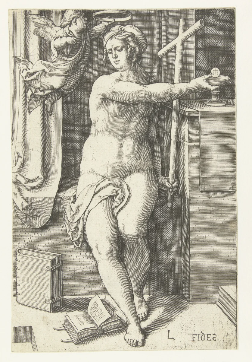 Geloof by Unknown, print, 1530