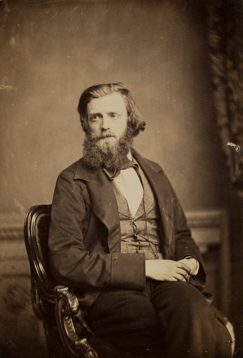 Unidentified Man by Artist Unknown, photograph, 1853-1863