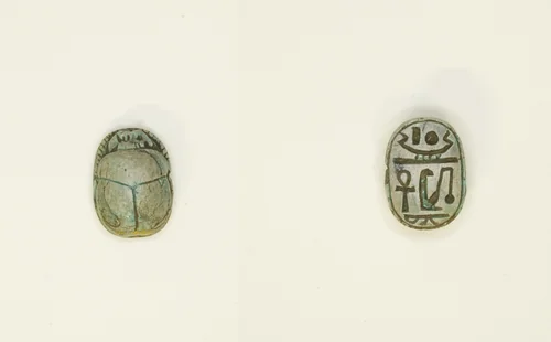 Scarab: Wish Formula by Egyptian, other, -1550--1069