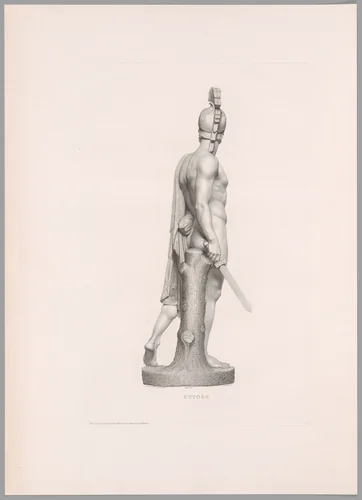 Ettore, Side View, from Oeuvre de Canova by Pietro Bonato, print, 1817