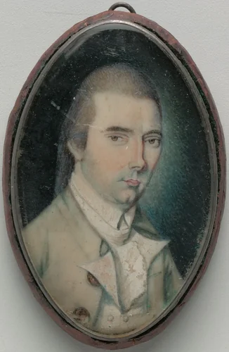 Portrait of a Gentleman by William Verstille, artwork, 1782-1785