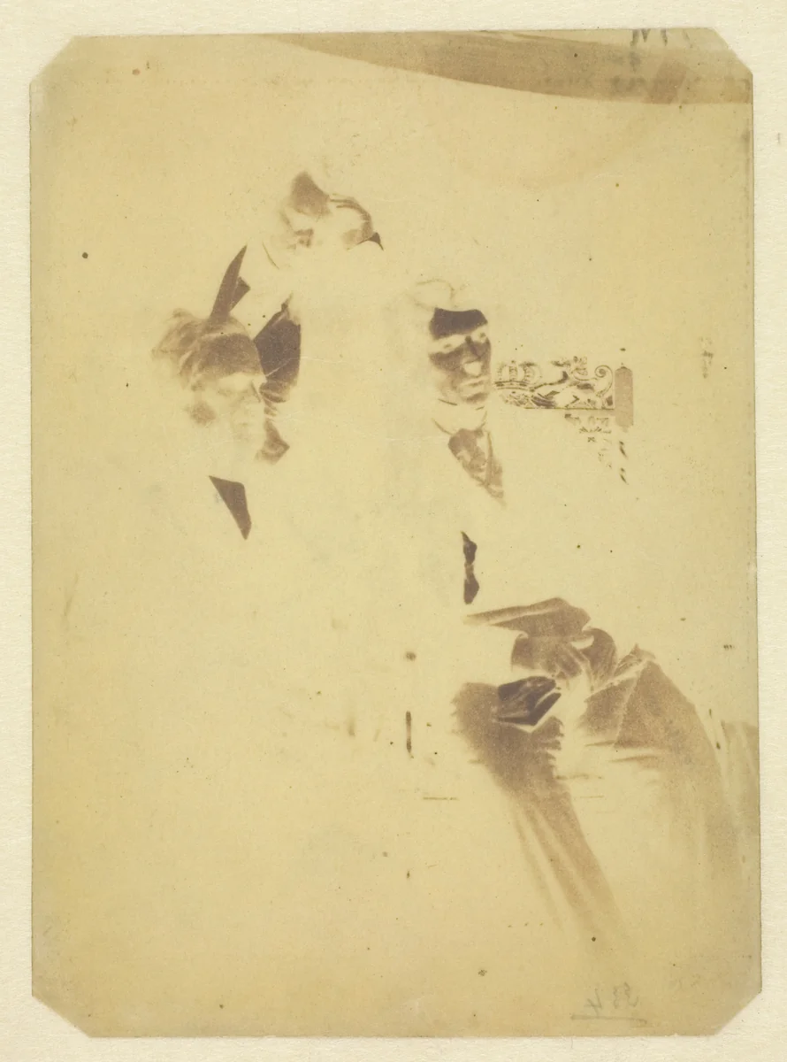 James Gordon, William Hanna D.D. and 'Mr. Cowan' by David Octavius Hill
Robert Adamson
William Henry Fox Talbot, photograph, 1843-1847