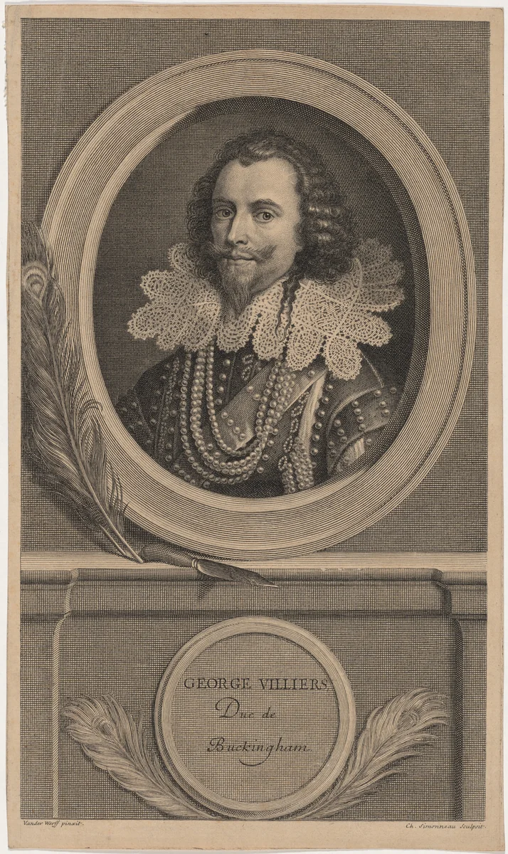 George Villiers, Duke of Buckingham by Charles Simonneau
Michiel van Miereveld
Adriaen van der Werff, print, 1707
