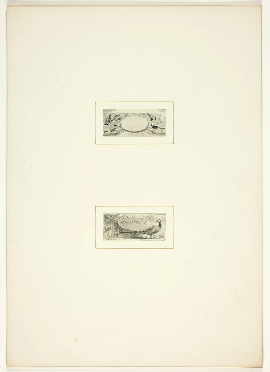Study for a plate from The Task by Thomas Stothard, drawing, 1795-1805