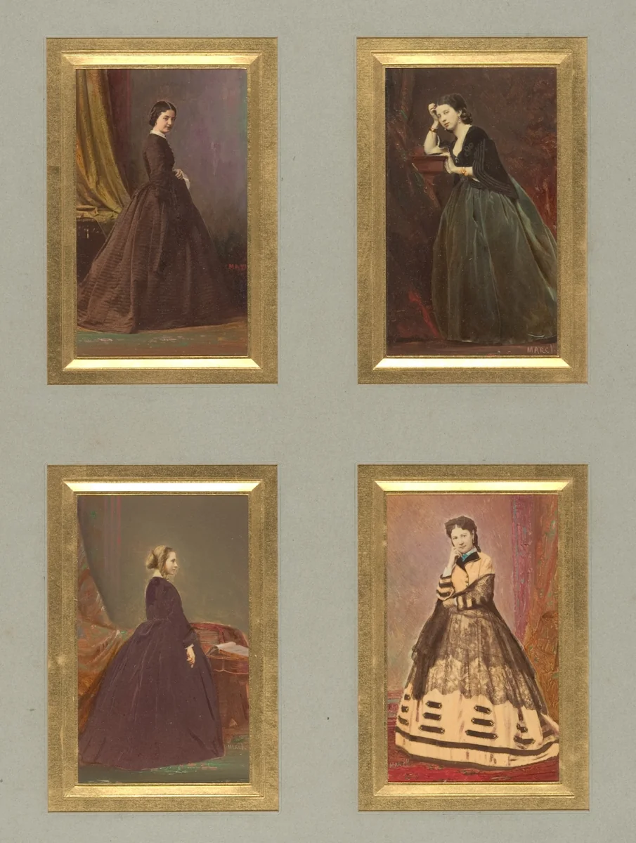 [Unknown Sitters] by Pierre-Louis Pierson, photograph, 1855-1865