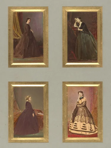 [Unknown Sitters] by Pierre-Louis Pierson, photograph, 1855-1865