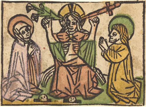 Last Judgment by German 15th Century, print, 1460-1470