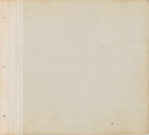 Text page with illustration numbers by Robert Frank, print, 1952