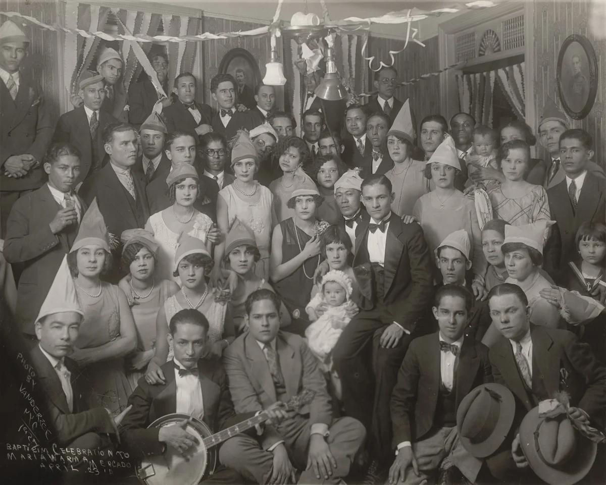Baptism Celebration by James Van Der Zee, photograph, 1927
