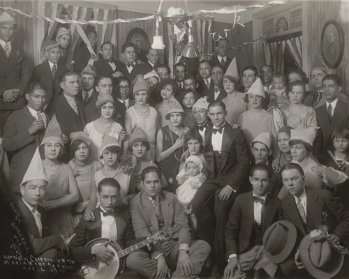 Baptism Celebration by James Van Der Zee, photograph, 1927