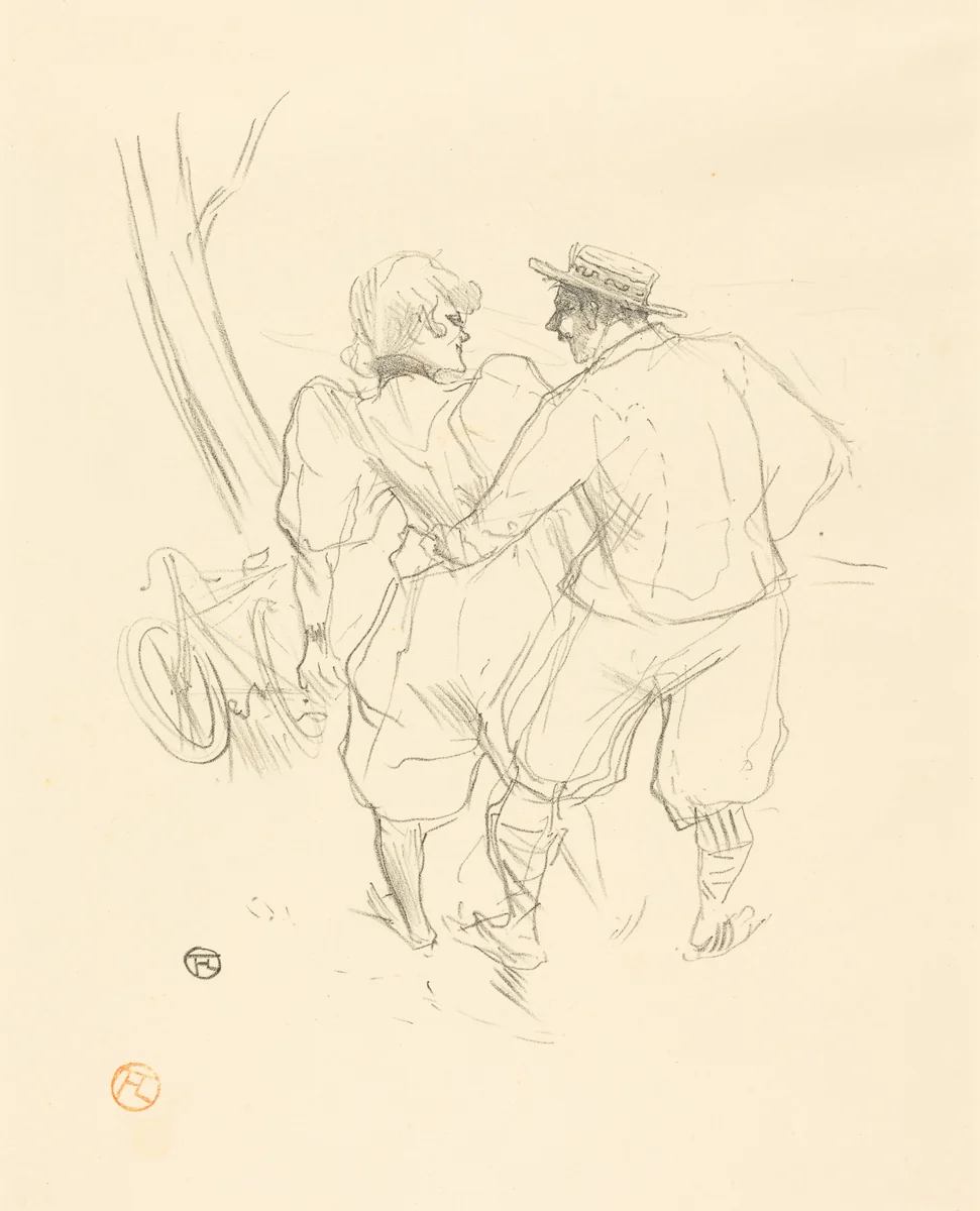 Floréal by Henri de Toulouse-Lautrec, print, 1895