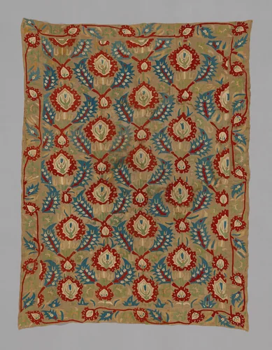 Cover by Turkey, textile, 1675-1725