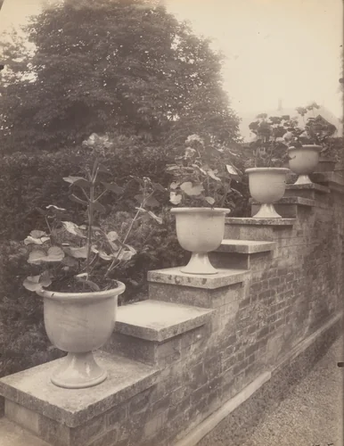Bagatelle by Eugène Atget, photograph, 1923