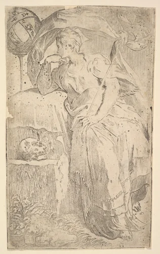 Astrology by Parmigianino, print, 1515-1540