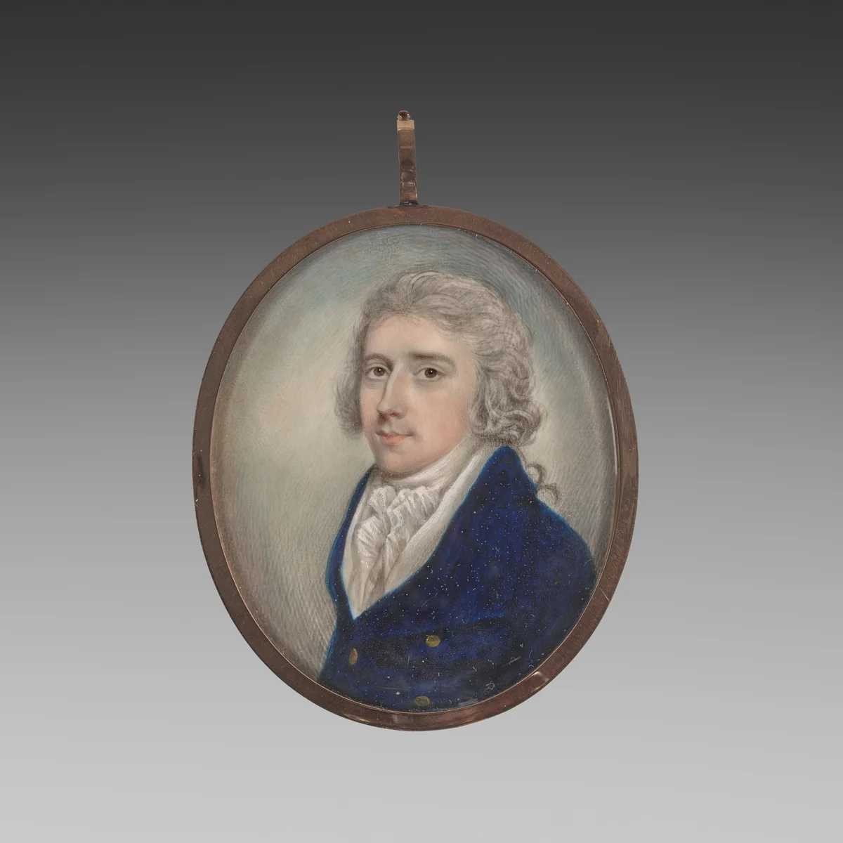 Portrait of a Man by Nicholas Freese, painting, 1795-1800