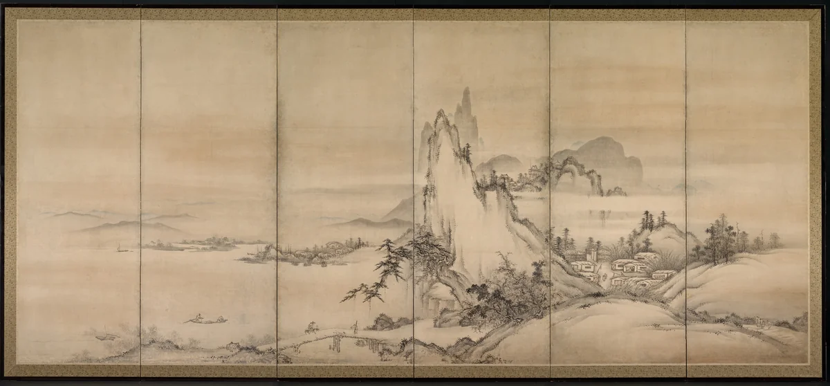 Chinese Landscape by Unknown, painting, 1500-1599