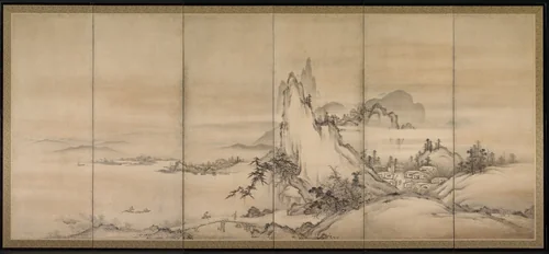 Chinese Landscape by Unknown, painting, 1500-1599