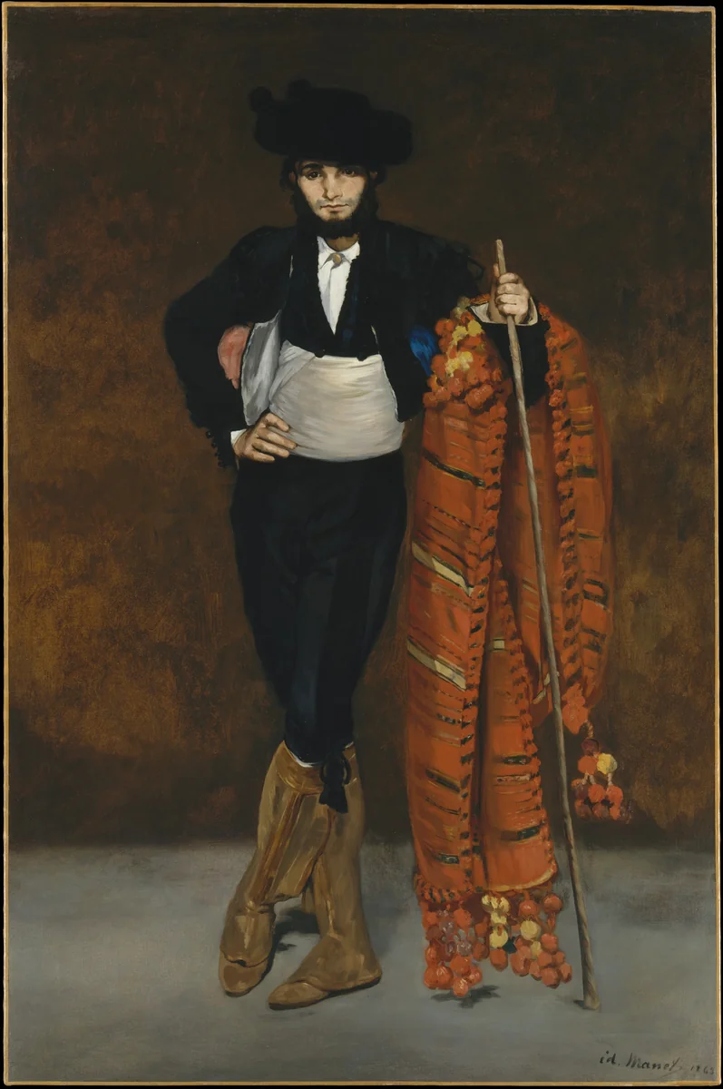 Young Man in the Costume of a Majo by Edouard Manet, painting, 1863
