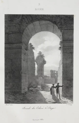 Voyage en Italie en 1822 by Jean Baptiste Isabey, book, 1833