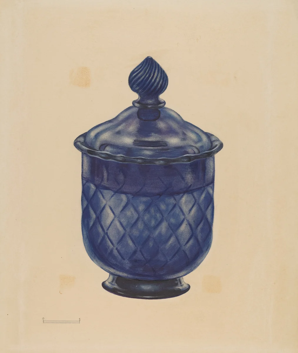 Sugar Bowl by John Tarantino, index of american design, 1940