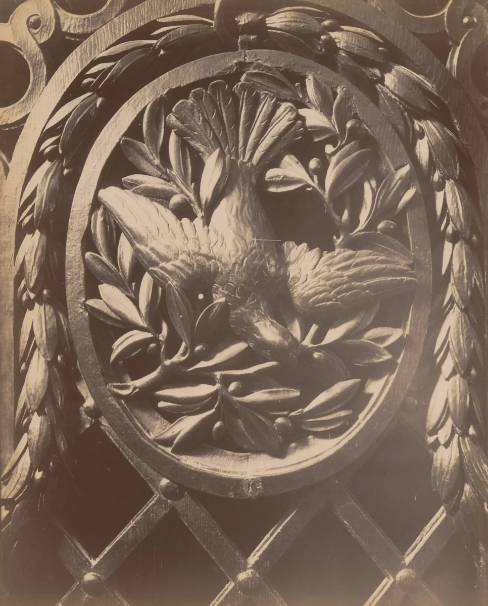 Saint Germain des Prés by Eugène Atget, photograph, 1906