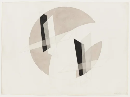 Untitled by László Moholy-Nagy, drawing, 1923