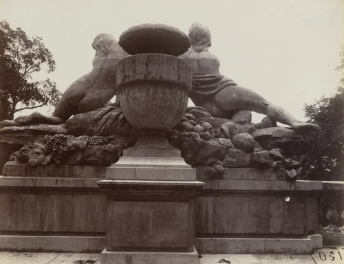 Saint-Cloud by Eugène Atget, photograph, 1923