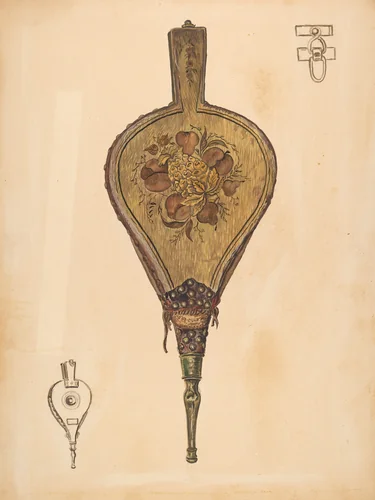 Bellows by American 20th Century, index of american design, 1935-1942